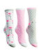 Kal-tsa Women's Patterned Socks Multicolour 3Pack