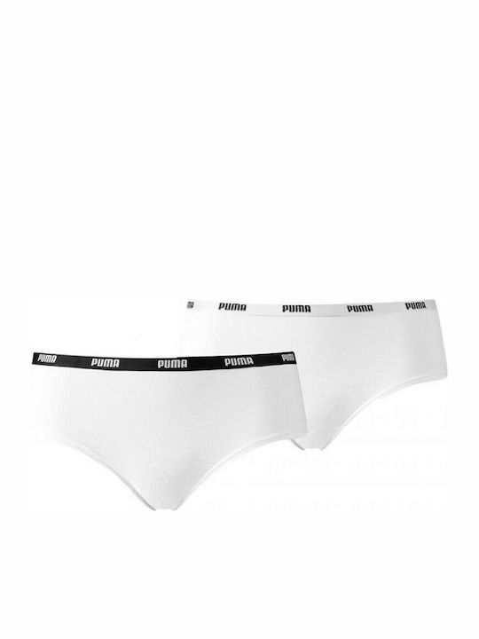 Puma Women's Boxer 2Pack White