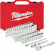 Milwaukee Ratschen- & Steckschlüssel-Sets 1\4" 50Stück