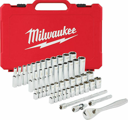 Milwaukee Ratschen- & Steckschlüssel-Sets 1\4" 50Stück