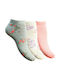 Kal-tsa 131008D Damen Gemusterte Socken Mehrfarbig 3Pack 181008-4