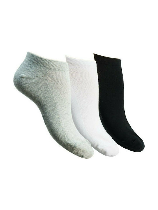 Kal-tsa 131008B Damen Einfarbige Socken Mehrfarbig 3Pack 181008-2