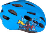 Seven Spiderman Kids' Helmet for City Bike Blue