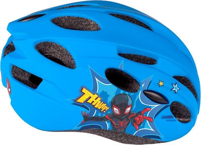 Seven Spiderman Kids' Helmet for City Bike Blue