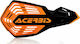 Acerbis X Future Universelle Motorrad-Handprotektoren Schwarz / Orange in Orange Farbe