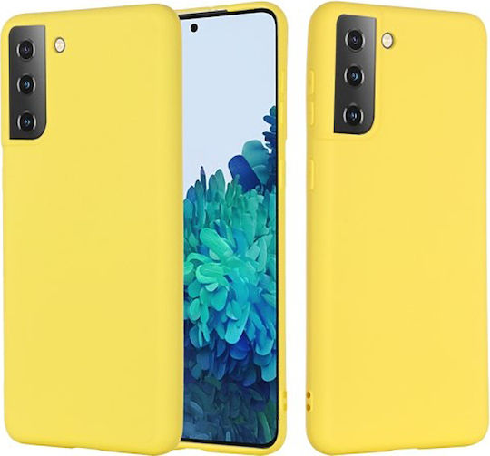 Sonique Liquid Back Cover Silicon Galben (Galaxy S21 5G)