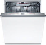 Bosch SMV6EDX57E Πλήρως Εντοιχιζόμενο Πλυντήριο Πιάτων με Wi-Fi για 13 Σερβίτσια Π59.8xY81.5εκ. Λευκό