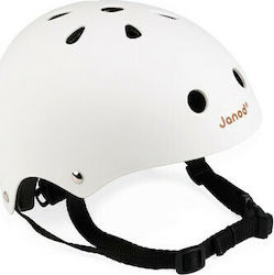 Janod Kids' Helmet for City Bike White