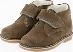 Amorino Baptism Leather Boots Brown