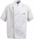 Axon Coat Chef Unisex White with Short Sleeve