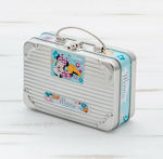 Christening Favor in Small Suitcase Minnie Bloom made of Metal 18pcs