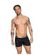 Men's Black Boxer Metallic