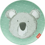 Sigikid Baby Food Plate Koala made of Melamine Green