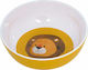 Sigikid Baby Food Bowl Λιοντάρι made of Melamine Yellow