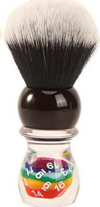 Yaqi Shaving Lucky Dice Tuxedo Perie De Bărbierit Cu Peri Sintetici 26mm