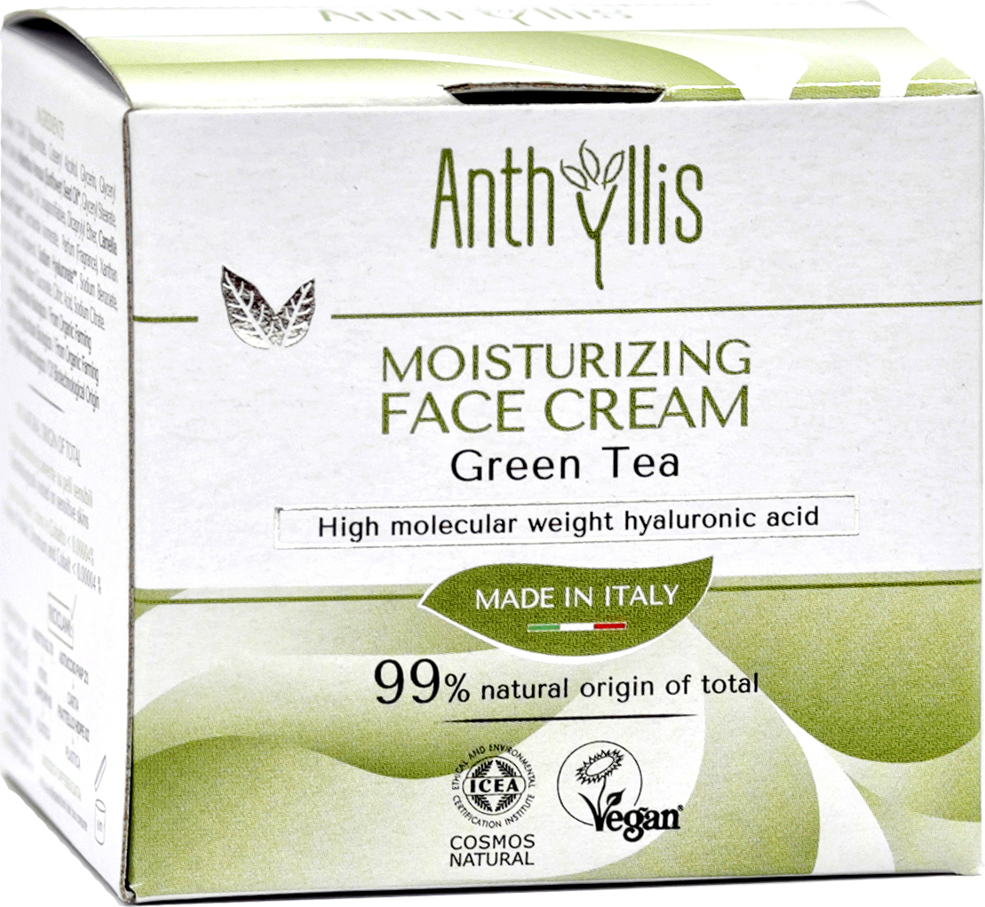 Pierpaoli Anthyllis Green Tea Moisturizing Face Cream 50ml