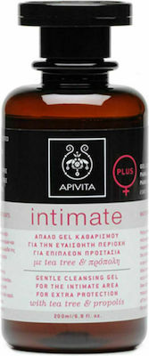 Apivita Intimate Plus White Gel Καθαρισμού με Tea Tree & Πρόπολη 200ml