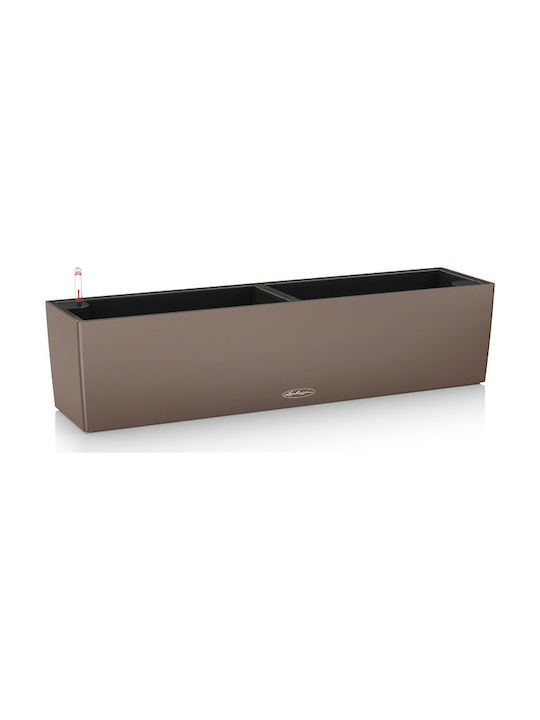 Lechuza Balconera Color 80 Nutmeg Planter Box Auto-alimentare 79x19cm în Culoare Maro 15684