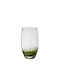 HFA Illusion Ποτήρι Νερού Γυάλινο Πράσινο 600ml