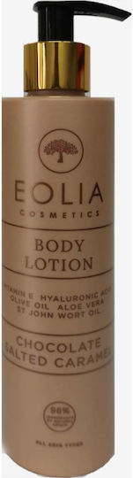 Eolia Cosmetics Moisturizing Lotion Body with Hyaluronic Acid & Aroma Caramel 250ml