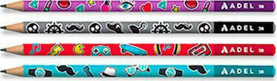 Adel Cubbies Pencil 2B (Μiscellaneous Designs/Colors)