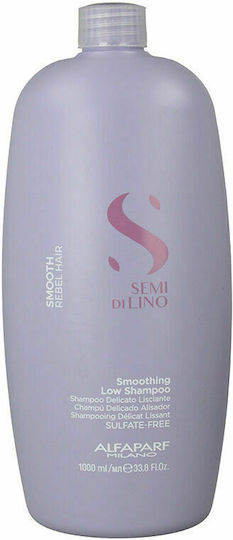 Alfaparf Milano Professional Semi Di Lino Smoothing Σαμπουάν για το Ευαίσθητο Τριχωτό για Όλους τους Τύπους Μαλλιών 1000ml