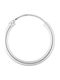 Hoop 8mm Einzelner Ohrring Creole aus Silber