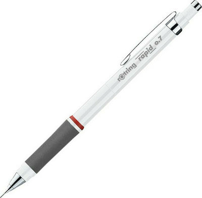 Rotring Rapid Μηχανικό Μολύβι 0.7mm με Γόμα Λευκό