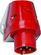 Geyer Male Industrial Socket Socket Adapter 4x32A 400V IP44 24330