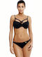 Electra M-542 Bikini-Set Push-Up Schwarz