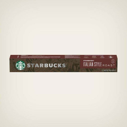 Starbucks Capsule Espresso Italian Style Compatibile cu Mașina Nespresso 10capace