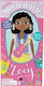 Floss & Rock Magnetic Construction Toy Dress Wooden Magnetic Doll Zoey For Children 3+ Years