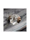 Synchronia Knob Furniture made of Glass & Metallic Transparent D30mm NADK70CL 1pcs