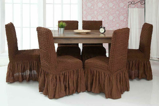 Linea Home Husă Elastică Scaun With Volan Cocoa 1buc LH2020013-1