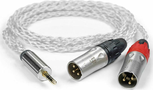 iFi Audio Cable 4.4mm male - 2x XLR male Γκρι 1m