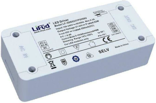Geyer Τροφοδοτικό LED Ισχύος 60W με Τάση Εξόδου 10V για Panel