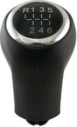 Auto Gs Shift Knob H / Corsa D / Zafira B 6 Μαρκέ Χρώμιο / for Opel Astra Opel black