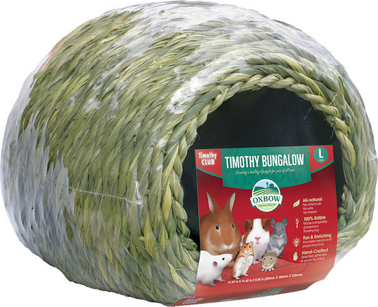 Oxbow Timothy Club Bungalow Large Grass for Rabbit