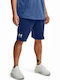 Under Armour Rival Terry Men's Athletic Shorts Navy Blue