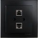Geyer Nilson Complete Double Telephone Socket B...