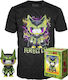 Funko Pop! Tees Animație: Dragon Ball Z - Perfect Cell Varianta produsului (M)