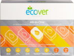 Ecover All In One Eco-Friendly 44 Dishwasher Pods Citron & Mandarine