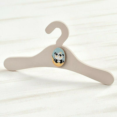 Christening Favor with Hanger Panda made of Wood 48pcs