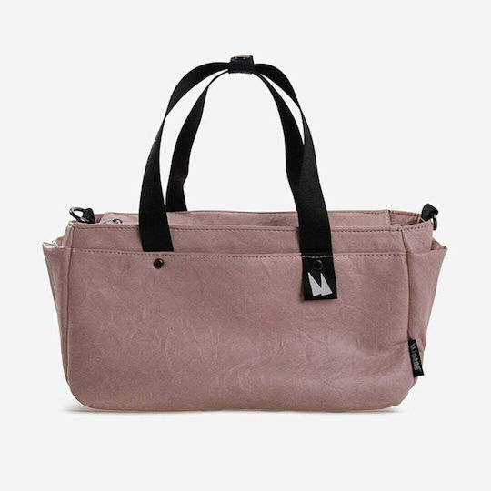Minene Τσάντα-Αλλαξιέρα Ώμου/Χειρός Zoe Pink 38x20εκ.