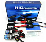 Xenon Set de Iluminare pentru Mașini HID H4 35W 12V 6000K Ψυχρό Λευκό