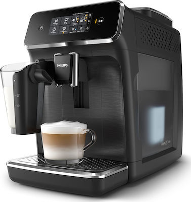 Philips Mașină automată de cafea espresso 1500W Presiune 15bar pentru cappuccino cu râșniță Negru