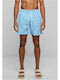 Herren-Bademode Kurze Hosen Hellblaue / Ice mit Muster