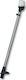 Lalizas Boat Lighting with Poles Mast Light with Plug 105cm with Black Shell 30243