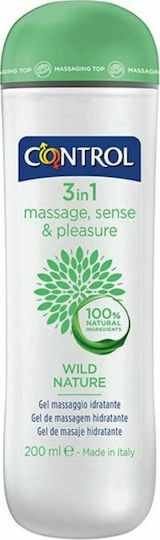 Control Feel Make Feel 3 In 1 Massage, Sense & Pleasure Massage Gel with Scent Wild Nature 200ml