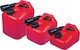 Lalizas Jerrycan Fuel Plastic Can with Extension Tube 22lt Red